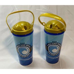 Wings & Waves Waterpark 2020 souvenir water bottle cup Whirley